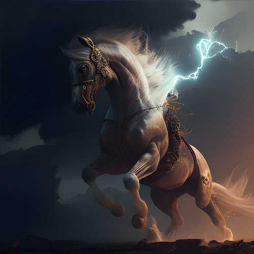 Bible Art - Horsemen of the Apocalypse