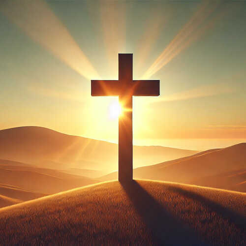 Bible Art - Cross of Jesus
